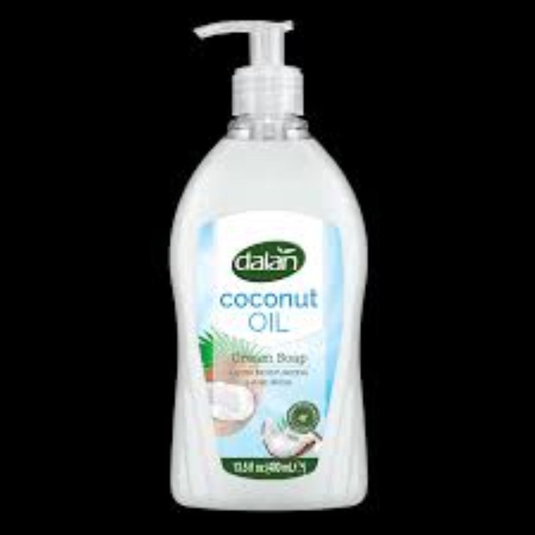 DALAN CREAM SOAP LIQ COCONUT OIL 400ML